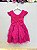 Vestido Infantil Pink Lilo Stitch e Angel Saia Babado Festas - Imagem 6