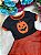 Fantasia Halloween Infantil Menina Bruxinha Abóbora Laranja - Imagem 4