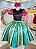 Vestido Fantasia Infantil Princesas Frozen Elsa Anna Festas - Imagem 1