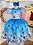 Vestido Fantasia Infantil Princesas Frozen Anna Elsa Festas - Imagem 8