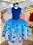 Vestido Fantasia Infantil Princesas Frozen Anna Elsa Festas - Imagem 5