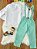 Conjunto Social Pajem Camisa Branca com Calça e Susp. Verde - Imagem 6