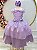 Fantasia Infantil Princesa Rapunzel Glitter Com Luvas - Imagem 7