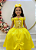 Fantasia Infantil Princesa Bela e a Fera Aurora Com Luvas - Imagem 1