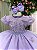 Vestido Lilas Jardim Encantado Festa Infantil - Imagem 2