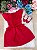 Vestido Natalinho Infantil Blogueirinha Vermelho - Imagem 4