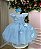 Vestido Jardim Encantado Azul Bebe Festa Infantil Maite - Imagem 5