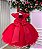 Vestido Jardim Encantado Vermelho Infantil Festa Maite - Imagem 5