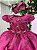 Vestido Jardim Encantado Marsala Infantil Festa Maite - Imagem 6