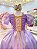 Fantasia Infantil Princesa Rapunzel Festas - Imagem 3