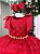 Vestido Vermelho Infantil Festa Luxo Poa Penelope - Imagem 8