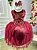 Vestido Marsala Juvenil Helena Festa Infantil Luxo - Imagem 6