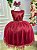 Vestido Marsala Juvenil Helena Festa Infantil Luxo - Imagem 7