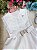 Vestido Infantil Branco Ano Novo Festas Valeria - Imagem 3