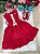 Vestido Infantil Vermelho Ano Novo Festas Valeria - Imagem 6