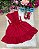 Vestido Infantil Vermelho Ano Novo Festas Valeria - Imagem 5
