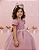 Vestido Infantil Rose Festa Tule Glitter - Imagem 1