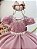 Vestido Infantil Rose Festa Tule Glitter - Imagem 3