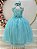 Vestido Infantil Verde Longo Renda Formatura Daminha - Imagem 8