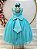 Vestido Infantil Verde Longo Renda Formatura Daminha - Imagem 5