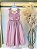 Vestido Infantil Rosé Longo Renda Formatura Daminha - Imagem 6