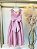 Vestido Infantil Rosé Longo Renda Formatura Daminha - Imagem 7
