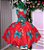 Vestido Infantil Natalino Alegria do Natal Vermelho Festas - Imagem 2