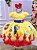 Vestido Infantil A Bela e a Fera Temáticos - Imagem 1