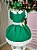 Vestido Infantil Verde Camile Natal Festa Natalina - Imagem 4