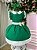 Vestido Infantil Verde Camile Natal Festa Natalina - Imagem 7