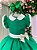 Vestido Infantil Verde Camile Natal Festa Natalina - Imagem 10