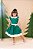Vestido Infantil Verde Camile Natal Festa Natalina - Imagem 1