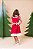 Vestido Infantil Vermelho Camile Natal Festa Natalina - Imagem 6
