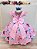 Vestido Infantil Rosa do Stitch e Angel Lilo Luxo - Imagem 3