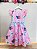 Vestido Infantil Rosa do Stitch e Angel Lilo Luxo - Imagem 6