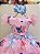 Vestido Infantil Rosa do Stitch e Angel Lilo Luxo - Imagem 2
