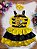 Fantasia Infantil Abellhinha Amarelo Festa Menina - Imagem 2