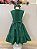 Vestido Infantil Verde Bandeira Guipir Cinto Broche Festas - Imagem 8