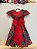 Vestido Infantil Vermelho Xadrez Colorido Festas Natal Luxo - Imagem 2
