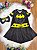 Fantasia Infantil Temática da Batgirl Com Máscara Festas - Imagem 3
