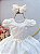 Vestido Infantil Marfim Jardim Encantado Renda Festas - Imagem 3