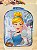 Mochila Escolar da Princesa Disney Cinderela Azul Volta as Aulas - Imagem 1