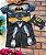 Fantasia Batman Menino Carnaval Roupa Do Herói Capa - Imagem 2