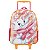 Mochila de Rodinhas Escolar da Gatinha Marie - Imagem 1