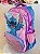 Mochila Infantil Escolar Rodinhas da Lilo Stitch e Angel Roxa - Imagem 2