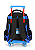 Mochila Infantil Com Rodinhas Hotwheels Preta e Azul - Imagem 4