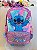 Kit Infantil Mochila rodinhas + Estojo da Lilo Stitch e Angel Roxo - Imagem 2
