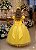 Vestido Infantil Formatura Amarelo Longo Glitter Dama - Imagem 6