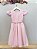Vestido Infantil Rosa Festa Aniversario Luxo Menina - Imagem 7