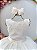 Vestido Infantil Damas de Honra Longo Marfim Festas Luxo - Imagem 2